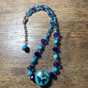 Garden Gem Collection Glass Bead Necklace